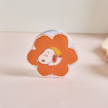 SNOOPY史努比從花蕊探出MagSafe氣囊支架