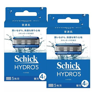 [COSCO代購5] WA108575 舒適 Hydro水次元5刮鬍刀片 4入