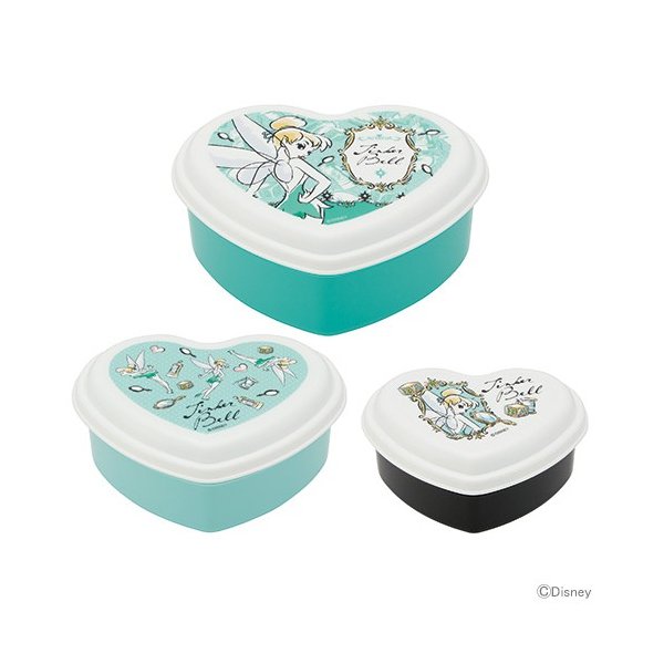 ディズニー ティンカー ベル 入れ子式ふわっとシール容器 3pセット ハート形 ガールズコレクション Shts3 通販 Lineポイント最大0 5 Get Lineショッピング