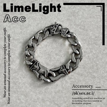 ☆LimeLight☆ 韓國購入 古巴手鍊 鈦鋼手鍊 醫療鋼 不過敏 圖騰 鈦鋼 飾品 手鍊 ACC-C15001