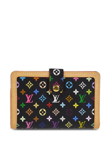 Louis Vuitton - 2005 pre-owned Portefeuille Viennois wallet - women - PVC - One Size - Black