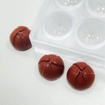 tangba堂巴12克 21連圓形風車巧克力模具 PC-1723 半球巧克力糖果