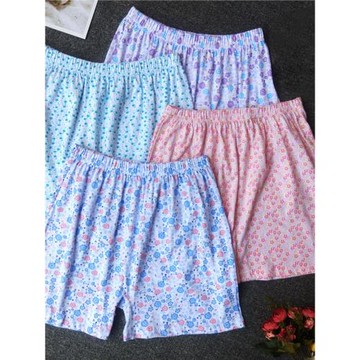 中老年人短褲純棉寬松女士大碼外穿夏季薄款媽媽奶奶睡褲家居內褲