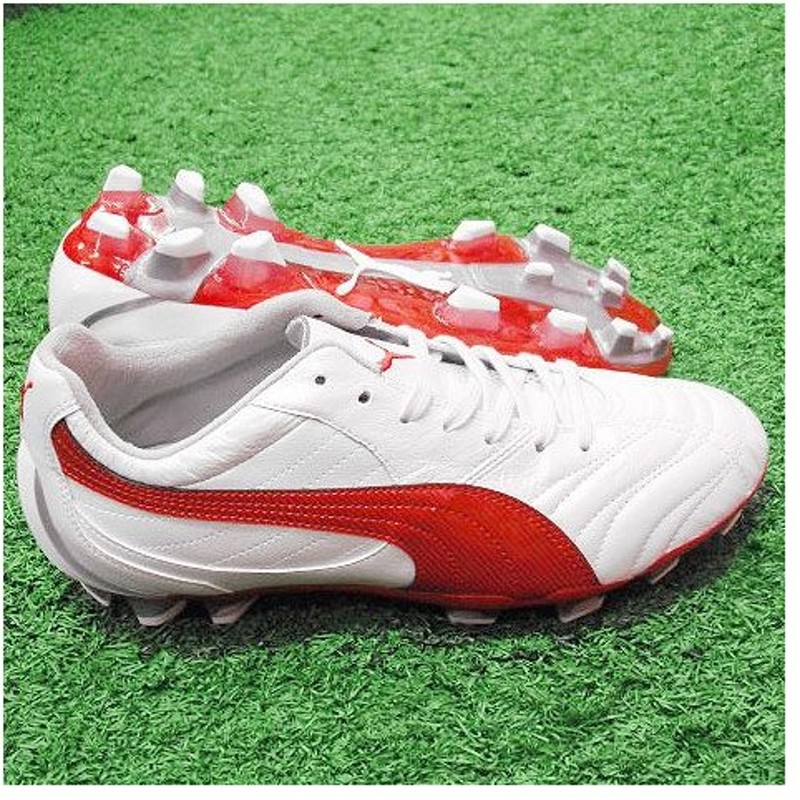 パワーキャット J Sp ホワイトパール マーズレッド メタリックシルバー Puma プーマ サッカースパイク 04 通販 Lineポイント最大0 5 Get Lineショッピング