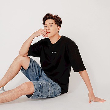 OB嚴選-美國棉．基本款文字印花短袖上衣