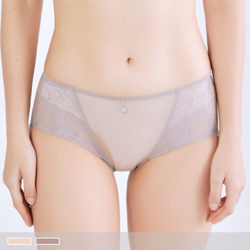 海島之旅 花漾蕾絲側片顯瘦剪裁透氣 內褲 6652