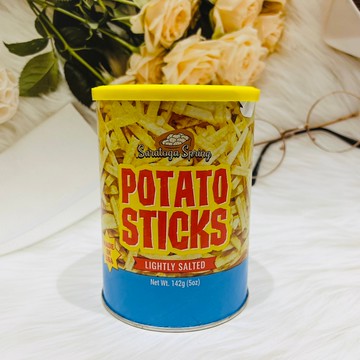 美國 薩拉托加泉 薄鹽薯條 142g 薯條 洋芋條｜全店$199免運