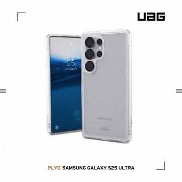 UAG Galaxy S25 Ultra 耐衝擊全透保護殼-極透明(支援無線充電)