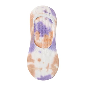 NicoFun 愛定做 紮染淺口止滑瑜伽襪 女襪 FYK24YOGA01 23~25.5cm 舒適 時尚運動  紫