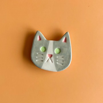 陶瓷貓磁鐵