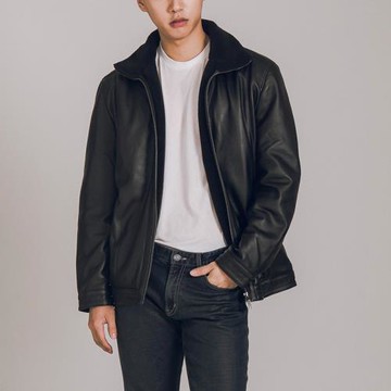 毛絨內里頭層綿羊皮保暖舒適有檔次真皮皮衣男冬季御寒外套