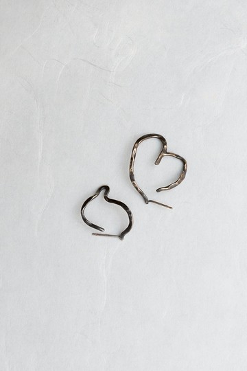 JUelry x ChouYi 人形耳環(黑金)- Human Earrings