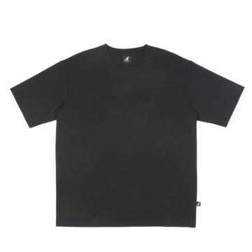 KANGOL 短T 黑色 鋼印字母 袋鼠 短袖 上衣 中性 6525101920