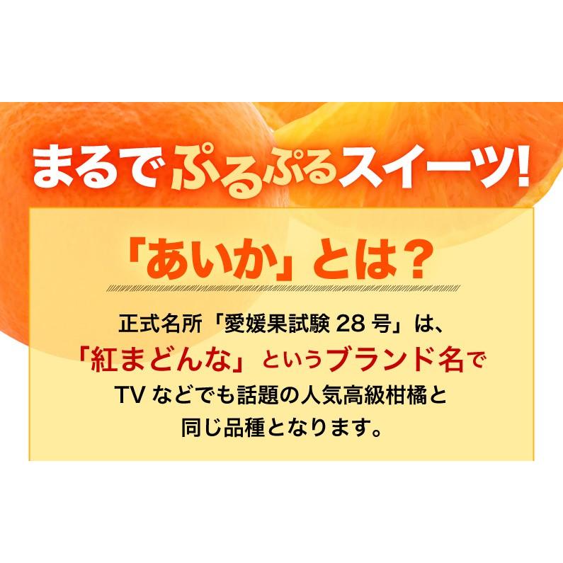 早期予約 みかん 愛媛県産 愛果 あいか ご家庭用 5kg 4L〜2Lサイズ 混合 20〜25玉 送料無料 J常