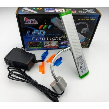 夾燈/現貨/鐳力 CLB-17cm/25cm 藍白燈—|S8| 安規檢驗合格/出清價【龍爵士水族】