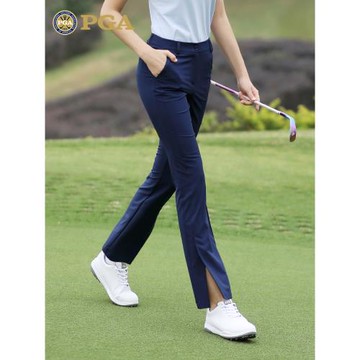 美國PGA 高爾夫女褲春季喇叭長褲女士球褲女裝運動彈力防水女褲子