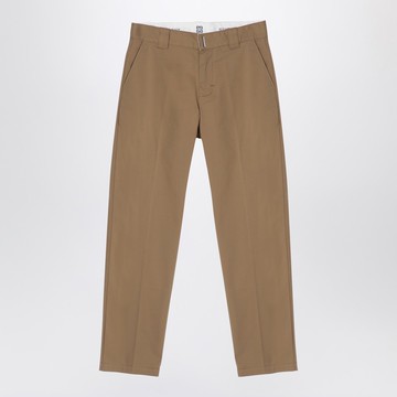 Beige cotton trousers