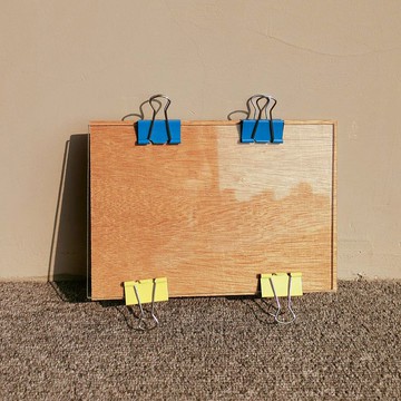 【專用夾板】復古手作年代系列活動適用。藍曬。范戴克