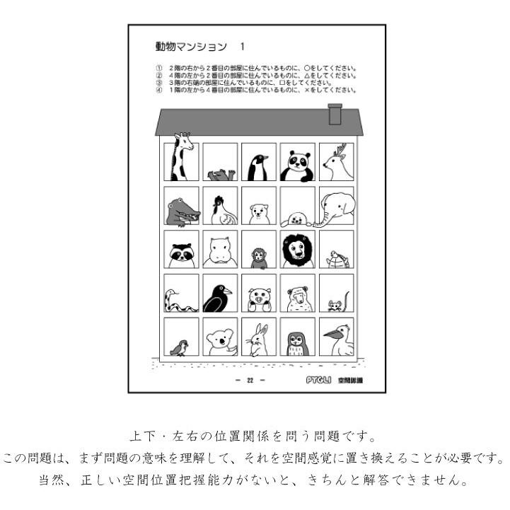 能力育成問題集10 空間認識