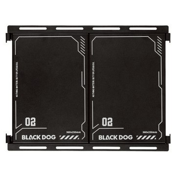BLACK DOG 黑狗 邊野 戰術拼接折疊桌配件 連接板 + 單元板  夜幕黑  53.7 x 40.7 x 2.4cm  40.7cm