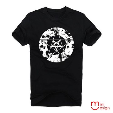 Minidesign-暗黑魔法星潮流設計短T 五色