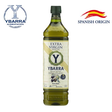 【西班牙YBARRA 益百萊】100%特級冷壓初榨橄欖油 1000ml 1入 食品級塑膠瓶