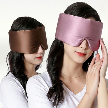 I.Dear-蠶絲真絲透氣美膚遮光睡眠加大加寬款面罩眼罩(4色)