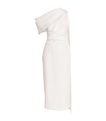 Roksanda Crepe Draped Maite Maxi Dress