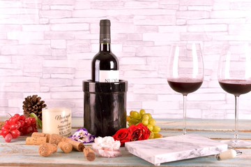 【奇鈺家居】大理石裙邊冰桶 / 花瓶 / 置物桶