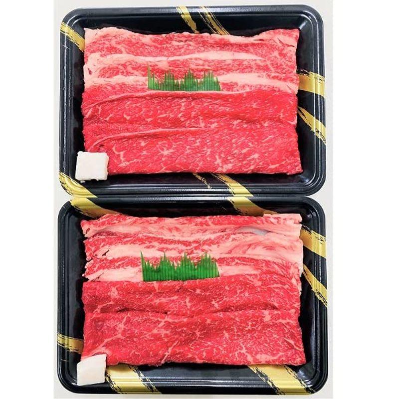 松阪牛＆神戸牛 すき焼き食べ比べセット 計500g 松阪牛すき焼き肉（モモ肉 250g）神戸牛すき焼き肉（モモ肉 250g）ギフト ミッショ