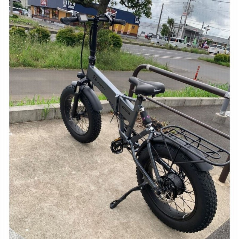 Shengmilo Mx21 ファットバイク アシスト電動自転車 マウンテンバイク 500Ｗ 48V12.8An電動マウンテンバイク スノーホイール  フル電動アシスト 公道走行OK | LINEショッピング