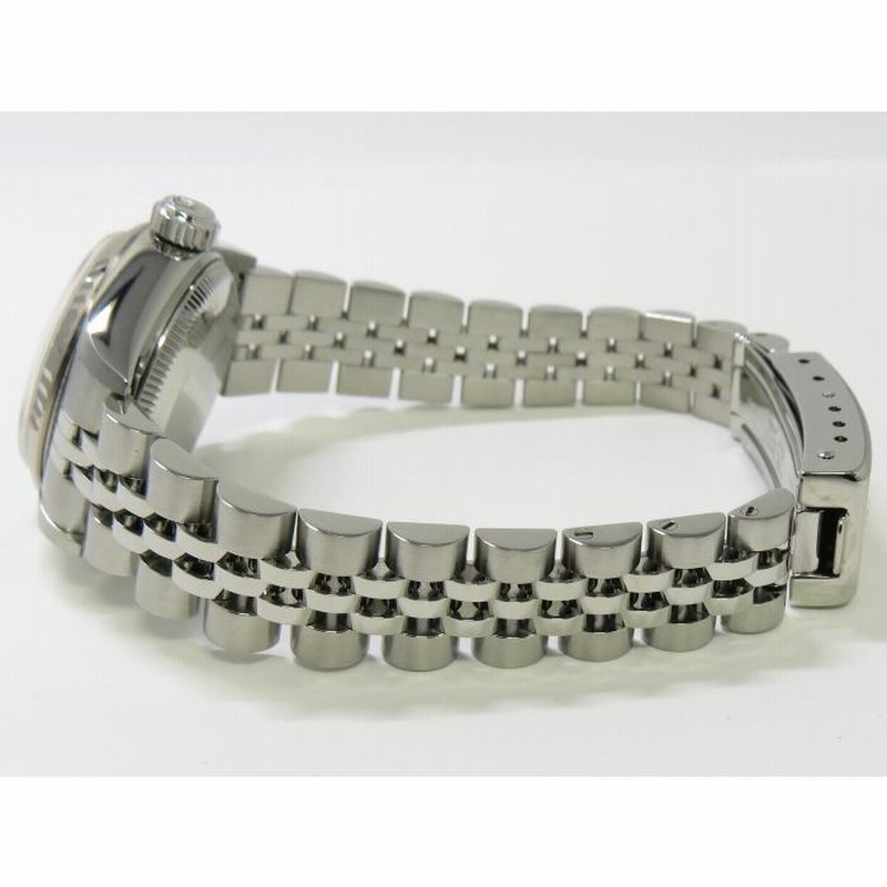 中古】ロレックス デイトジャスト レディース SS ベゼルWG 自動