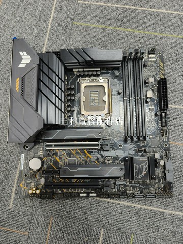 華碩TUF B660M-PLUS WIFI D5 主板 成色如新 實物顯圖 單板帶天線 完整功能接口【三和電腦配件店】