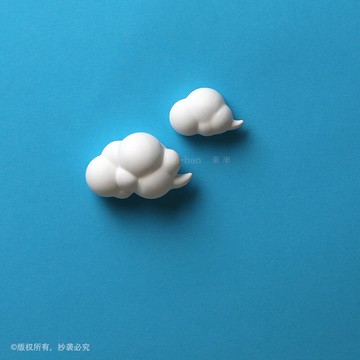未半版權定制 半價限量促銷 云朵冰箱貼 中國風祥云裝飾磁貼磁鐵