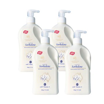 【澳洲G&M】甘油滋潤保濕霜含維他命E 500g/瓶(家庭號) 4入組