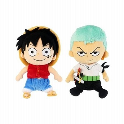 三英貿易 ワンピース プラッシュドール ぬいぐるみ S ２種セット モンキー D ルフィ ナミ 約18cm 通販 Lineポイント最大get Lineショッピング