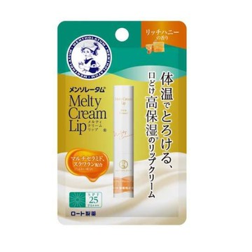 Rohto Mentholatum Melty Cream Lip Rich Honey 2.4g