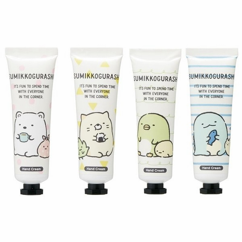 すみっコぐらし ハンドクリーム 台紙セット 12ケ付 4種類 通販 Lineポイント最大get Lineショッピング