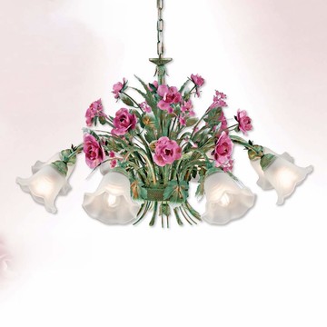 E27鄉村風玻璃吊燈 B106-48-92621