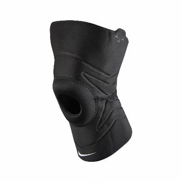 Nike 護膝Open Patella Knee Sleeve 護具 重訓 開洞 排汗 透氣 黑 N1000675-010