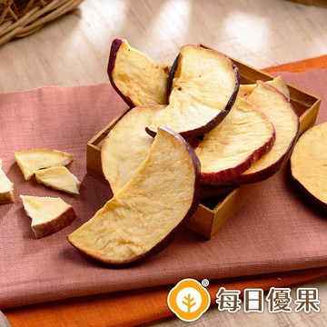 蘋果脆片100公克【每日優果】