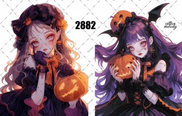 original sticker no.2882 人物貼紙 原創貼紙 原創人物貼紙 裝飾貼紙 cotton melody