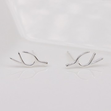 【小Ken先生】韓風｜低致敏｜925全純銀｜茸茸的｜耳環｜可改夾式