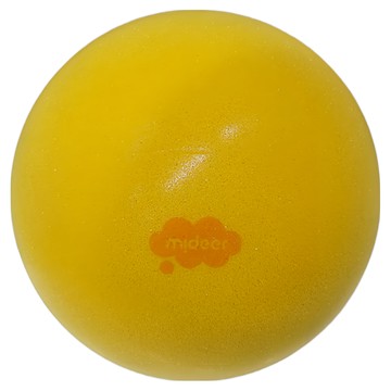 mideer 中靜音雲朵彈跳球  太陽黃  1顆