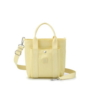 【PORTER INTERNATIONAL】PUFF手提包(S)  11724-014119(鵝黃色)