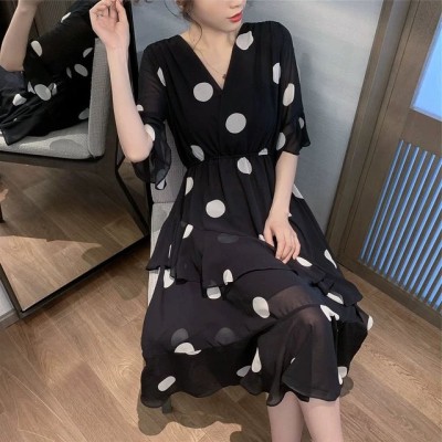 30%OFF SALE セール Mochi モチ ワンピース v-neck dress