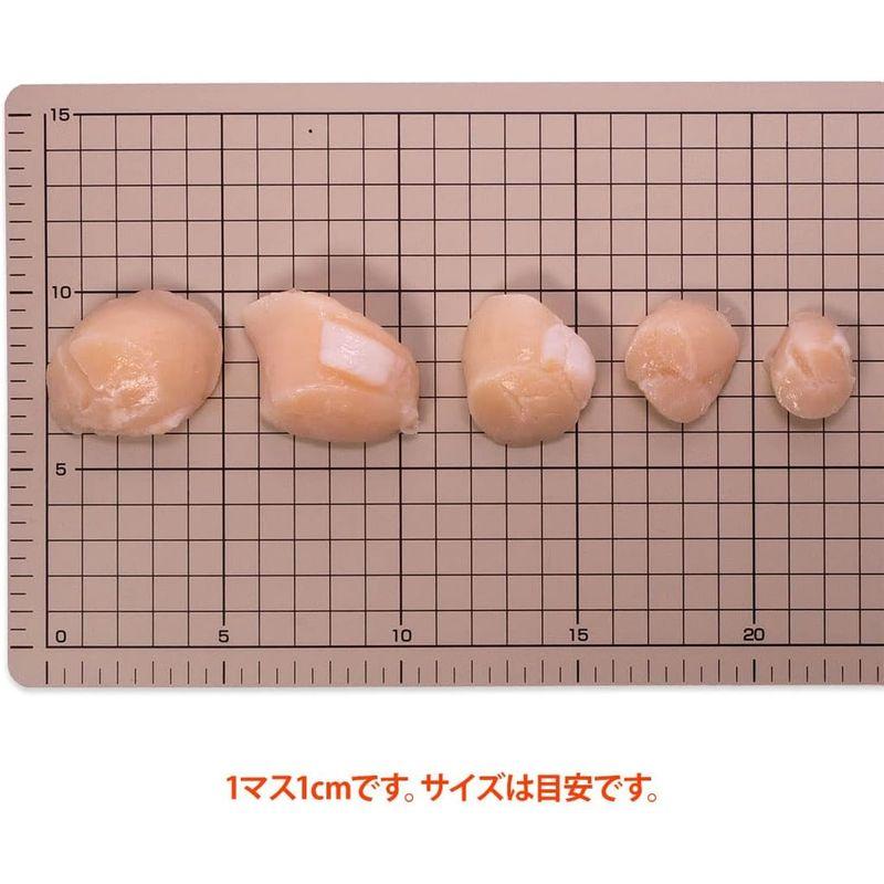 お刺身用ホタテ貝柱Aフレーク(規格外・割れ品) 1kg チャック付き袋入り