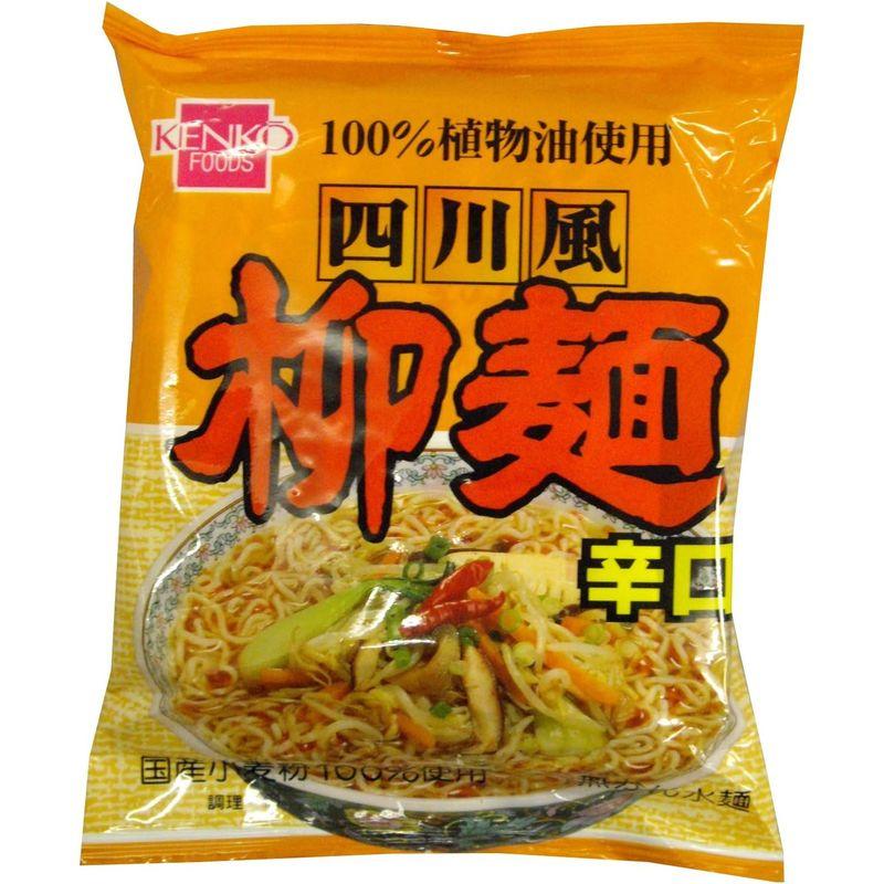 健康フーズ 四川風柳麺(辛口) 1食×10個