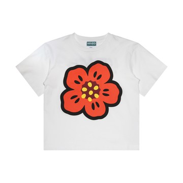 Kenzo - Ivory Cotton Boke Flower T-shirt