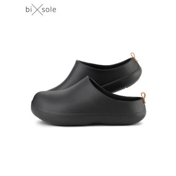 bisole日本廚師鞋情侶防水防滑厚底包頭半拖鞋懶人醫生手術室拖鞋